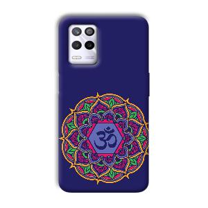 Blue Om Design Phone Customized Printed Back Cover for Realme 9 5G
