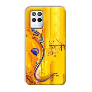 Ganpathi Prayer Phone Customized Printed Back Cover for Realme 9 5G