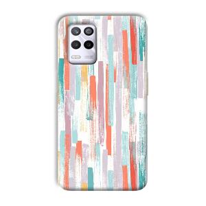 Light Paint Stroke Phone Customized Printed Back Cover for Realme 9 5G