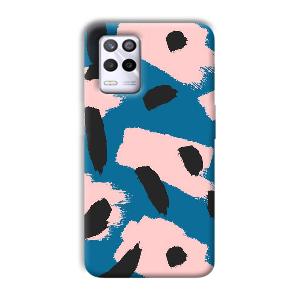 Black Dots Pattern Phone Customized Printed Back Cover for Realme 9 5G