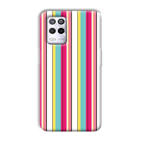 Lines Pattern Phone Customized Printed Back Cover for Realme 9 5G