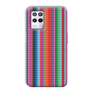Fabric Pattern Phone Customized Printed Back Cover for Realme 9 5G