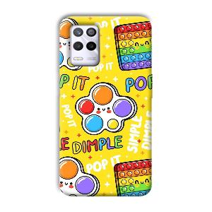 Pop It Phone Customized Printed Back Cover for Realme 9 5G