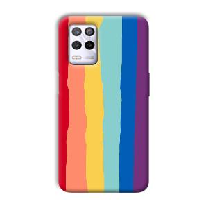Vertical Paint Phone Customized Printed Back Cover for Realme 9 5G