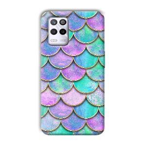 Mermaid Design Phone Customized Printed Back Cover for Realme 9 5G