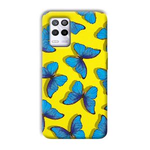 Butterflies Phone Customized Printed Back Cover for Realme 9 5G