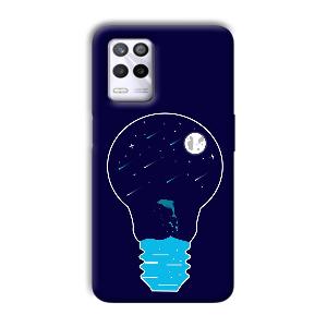 Night Bulb Phone Customized Printed Back Cover for Realme 9 5G