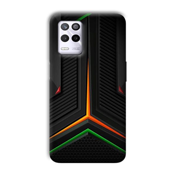 Black Design Phone Customized Printed Back Cover for Realme 9 5G