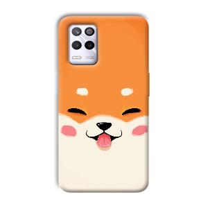 Smiley Cat Phone Customized Printed Back Cover for Realme 9 5G