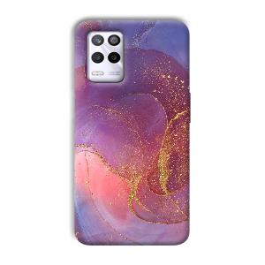 Sparkling Marble Phone Customized Printed Back Cover for Realme 9 5G