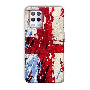 Red Cross Design Phone Customized Printed Back Cover for Realme 9 5G