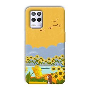 Girl in the Scenery Phone Customized Printed Back Cover for Realme 9 5G