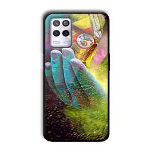 Festival of Colors Customized Printed Glass Back Cover for Realme 9 5G