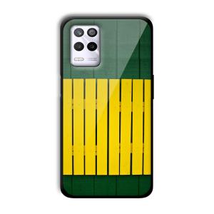 Yellow Fence Customized Printed Glass Back Cover for Realme 9 5G