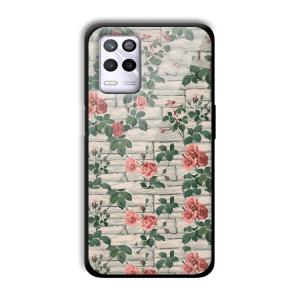 Flowers Customized Printed Glass Back Cover for Realme 9 5G