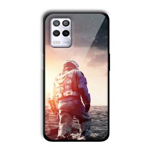 Interstellar Traveller Customized Printed Glass Back Cover for Realme 9 5G
