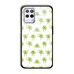 Green Eyes Customized Printed Glass Back Cover for Realme 9 5G