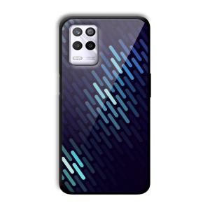 Blue Tiles Customized Printed Glass Back Cover for Realme 9 5G