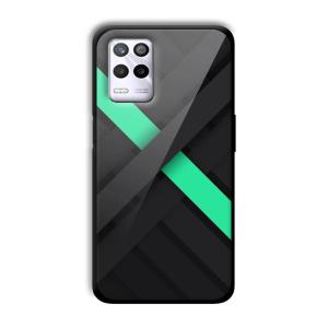 Green Cross Customized Printed Glass Back Cover for Realme 9 5G