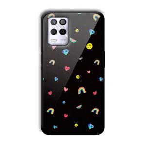 Multi Object Customized Printed Glass Back Cover for Realme 9 5G
