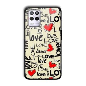 Love Customized Printed Glass Back Cover for Realme 9 5G