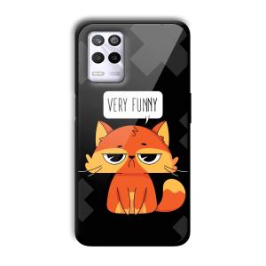 Very Funny Sarcastic Customized Printed Glass Back Cover for Realme 9 5G