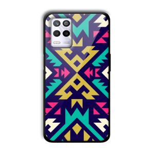 Arrows Abstract Customized Printed Glass Back Cover for Realme 9 5G
