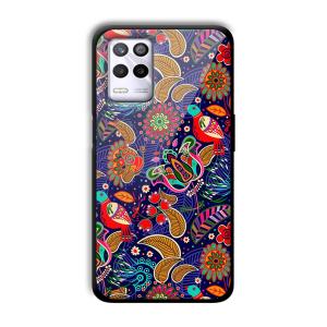 Animal Sketches Customized Printed Glass Back Cover for Realme 9 5G
