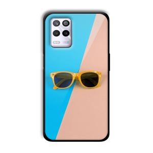 Cool Sunglasses Customized Printed Glass Back Cover for Realme 9 5G