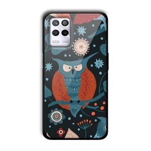 Blue Owl Customized Printed Glass Back Cover for Realme 9 5G