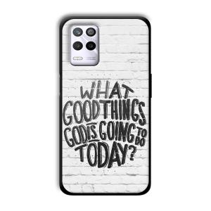 Good Thinks Customized Printed Glass Back Cover for Realme 9 5G