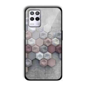 Blocks of Grey Customized Printed Glass Back Cover for Realme 9 5G