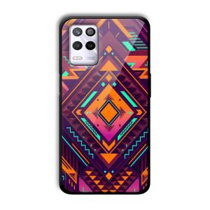 Purple Prism Customized Printed Glass Back Cover for Realme 9 5G