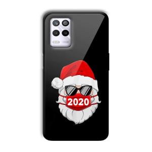 2020 Santa Customized Printed Glass Back Cover for Realme 9 5G