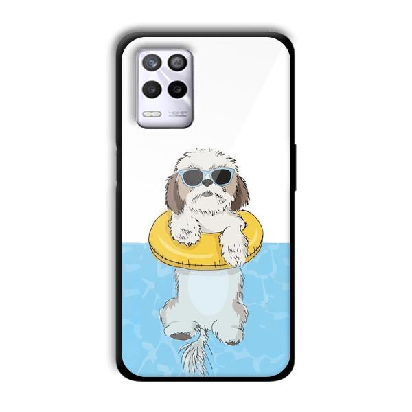 Cool Dog Customized Printed Glass Back Cover for Realme 9 5G