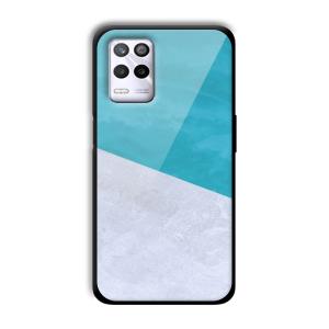 Twin Color Customized Printed Glass Back Cover for Realme 9 5G
