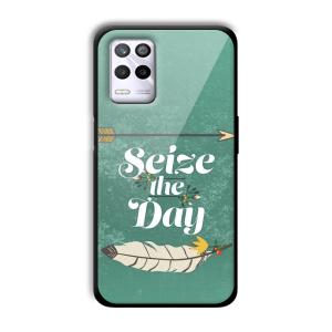 Seize the Day Customized Printed Glass Back Cover for Realme 9 5G