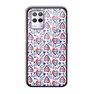 Little Spades Customized Printed Glass Back Cover for Realme 9 5G