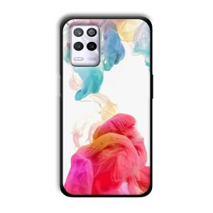 Water Colors Customized Printed Glass Back Cover for Realme 9 5G
