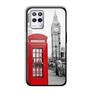Telephone Retro Customized Printed Glass Back Cover for Realme 9 5G