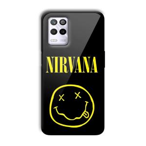 Nirvana Emoji Customized Printed Glass Back Cover for Realme 9 5G