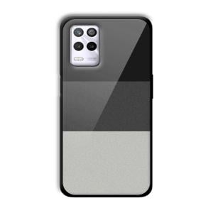 Shades of Grey Customized Printed Glass Back Cover for Realme 9 5G