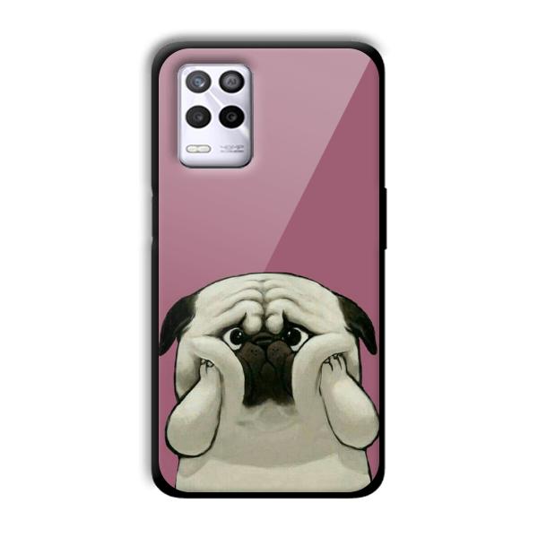Chubby Dogo Customized Printed Glass Back Cover for Realme 9 5G