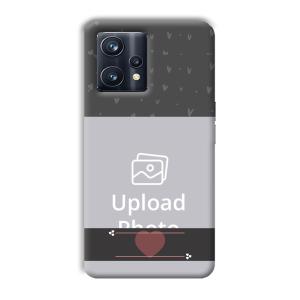 Dark Grey Customized Printed Back Cover for Realme 9 Pro