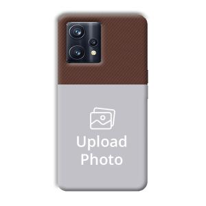 Brown Customized Printed Back Cover for Realme 9 Pro