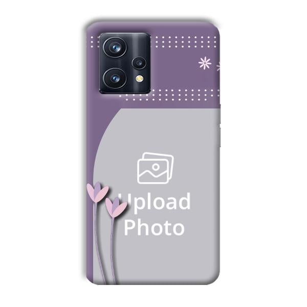 Lilac Pattern Customized Printed Back Cover for Realme 9 Pro