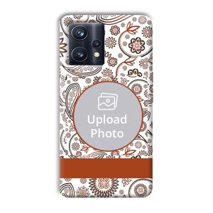 Henna Art Customized Printed Back Cover for Realme 9 Pro