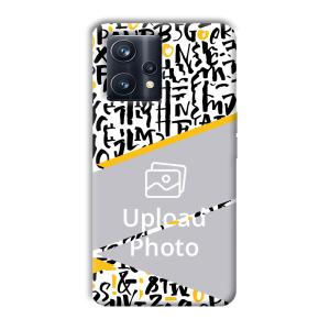 Letters Customized Printed Back Cover for Realme 9 Pro