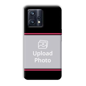 Pink Lines Customized Printed Back Cover for Realme 9 Pro