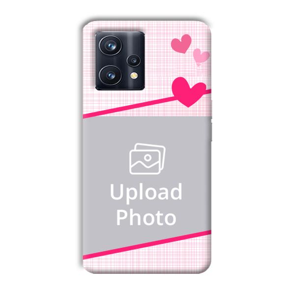 Pink Check Customized Printed Back Cover for Realme 9 Pro